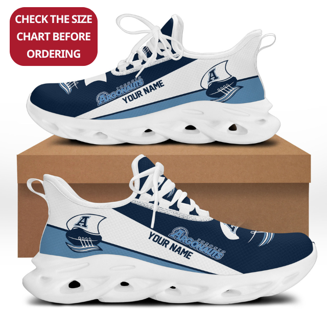 [FAN EXCLUSIVE] NEW CUSTOMIZED CFL03 TOR TORONTO ARGONAUTS MAX SOUL SHOES