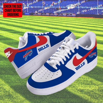 [SPECIAL OFFER] NEW CUSTOMIZED NFL03 BFB BUFFALO BILLS AF1 SHOES