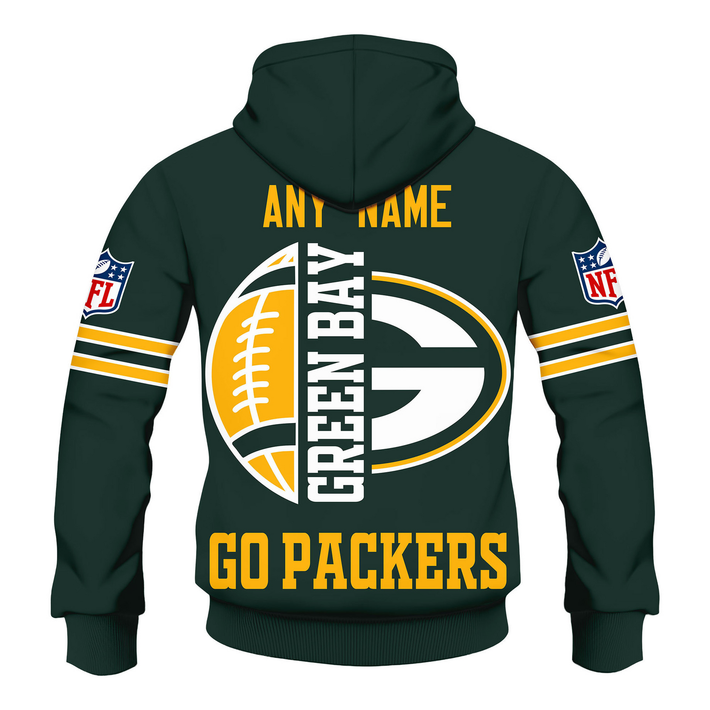 LIMITED EDITION - NEW CUSTOMIZED NFL08 GBP GREEN BAY PACKERS T-SHIRT, HOODIE, ZIP HOODIE