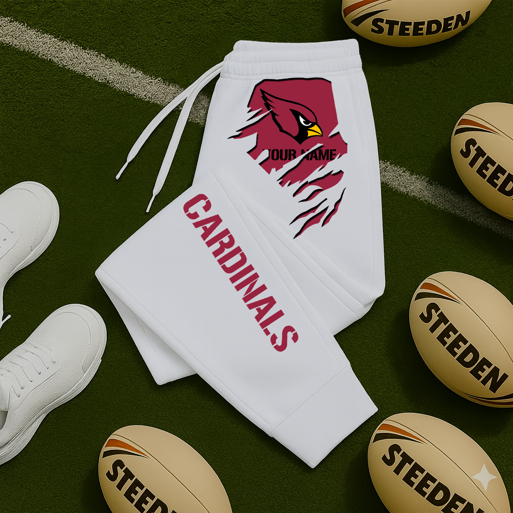 LIMITED EDITION - NEW PERSONALIZED NFL20 ARC ARIZONA CARDINALS JOGGERS