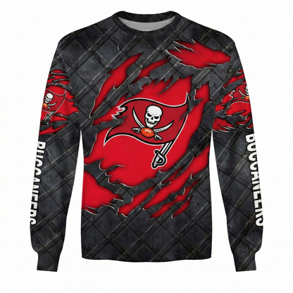 LIMITED EDITION - NEW CUSTOMIZED NFL10 TBB TAMPA BAY BUCCANEERS UNISEX T-SHIRT, POLO, HOODIE & JACKETS