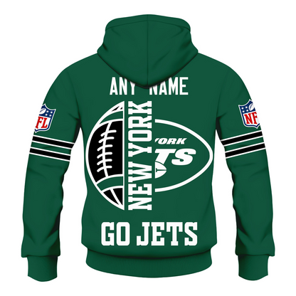 LIMITED EDITION - NEW CUSTOMIZED NFL25 NYJ NEW YORK JETS T-SHIRT, HOODIE, ZIP HOODIE