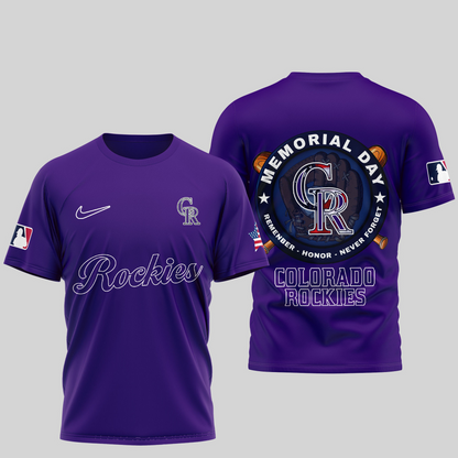 LIMITED EDITION - NEW CUSTOMIZED MLB30 COR COLORADO ROCKIES T-SHIRT, HOODIE, ZIP HOODIE