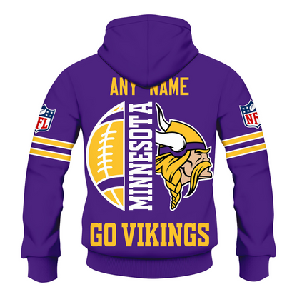 LIMITED EDITION - NEW CUSTOMIZED NFL05 MVK MINNESOTA VIKINGS T-SHIRT, HOODIE, ZIP HOODIE