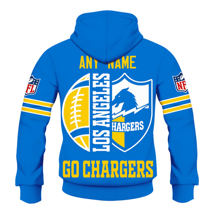 LIMITED EDITION - NEW CUSTOMIZED NFL09 LAC LOS ANGELES CHARGERS T-SHIRT, HOODIE, ZIP HOODIE
