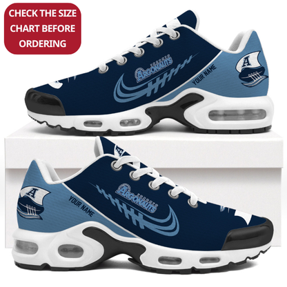 [FAN EXCLUSIVE] NEW CUSTOMIZED CFL03 TOR TORONTO ARGONAUTS AIR MAX PLUS SNEAKERS