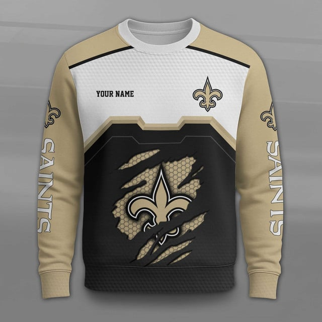 LIMITED EDITION - NEW CUSTOMIZED NFL24 NOS NEW ORLEANS SAINTS UNISEX T-SHIRT, POLO, HOODIE & JACKETS