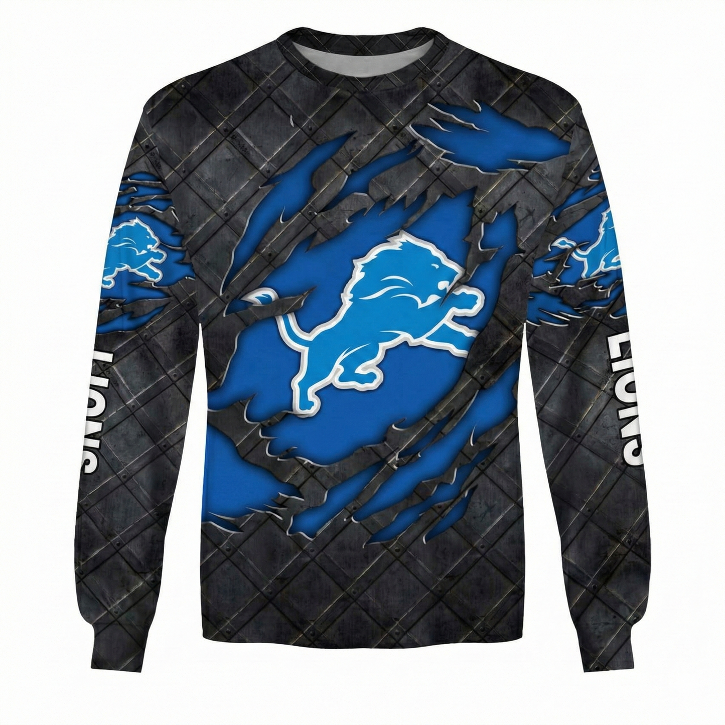 LIMITED EDITION - NEW CUSTOMIZED NFL04 DTL DETROIT LIONS UNISEX T-SHIRT, POLO, HOODIE & JACKETS