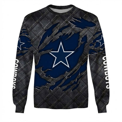 LIMITED EDITION - NEW CUSTOMIZED NFL21 DCB DALLAS COWBOYS UNISEX T-SHIRT, POLO, HOODIE & JACKETS