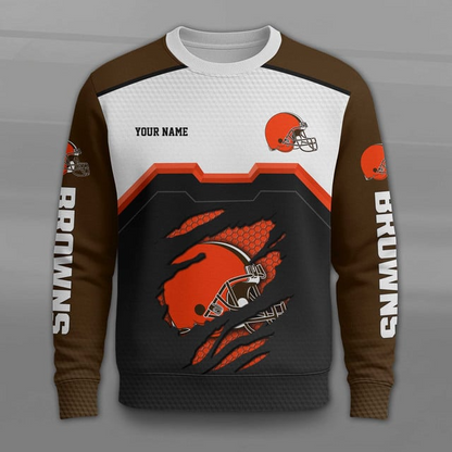 LIMITED EDITION - NEW CUSTOMIZED NFL29 CLB CLEVELAND BROWNS UNISEX T-SHIRT, POLO, HOODIE & JACKETS