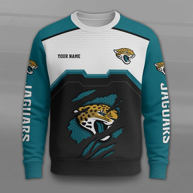 LIMITED EDITION - NEW CUSTOMIZED NFL30 JSJ JACKSONVILLE JAGUARS UNISEX T-SHIRT, POLO, HOODIE & JACKETS