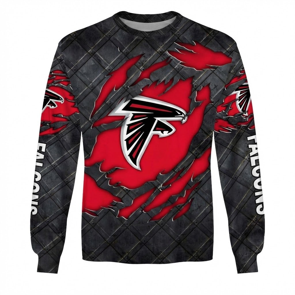 LIMITED EDITION - NEW CUSTOMIZED NFL18 ATF ATLANTA FALCONS UNISEX T-SHIRT, POLO, HOODIE & JACKETS