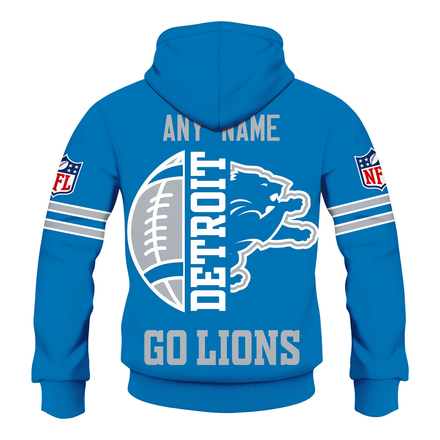 LIMITED EDITION - NEW CUSTOMIZED NFL04 DTL DETROIT LIONS T-SHIRT, HOODIE, ZIP HOODIE