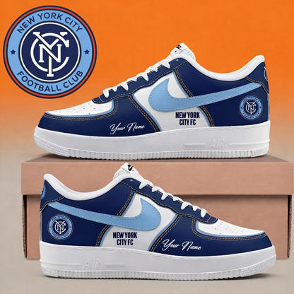 ENDING TODAY - NEW CUSTOMIZED MLS03 NYC NY CITY FC AF1 SNEAKERS