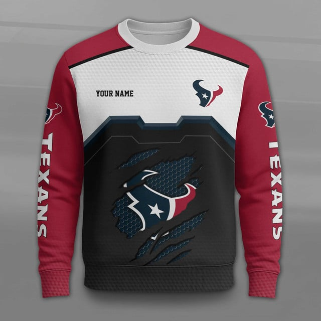 LIMITED EDITION - NEW CUSTOMIZED NFL15 HTT HOUSTON TEXANS UNISEX T-SHIRT, POLO, HOODIE & JACKETS