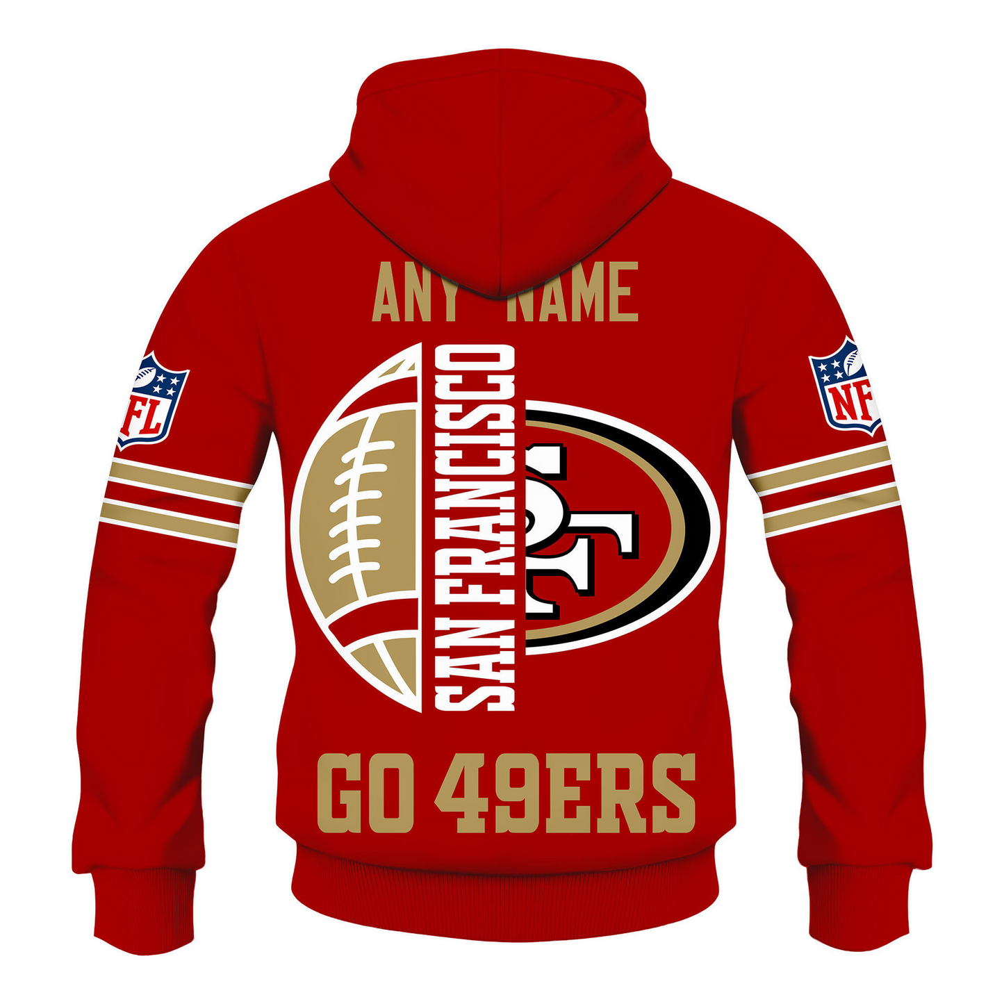 LIMITED EDITION - NEW CUSTOMIZED NFL11 SF49 SAN FRANCISCO 49ERS T-SHIRT, HOODIE, ZIP HOODIE
