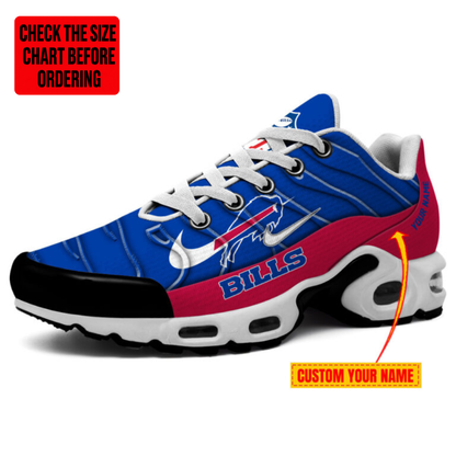 [SPECIAL OFFER] NEW CUSTOMIZED NFL03 BFB BUFFALO BILLS AIR MAX PLUS SNEAKERS