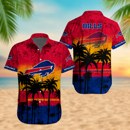 LIMITED EDITION - NEW CUSTOMIZED NFL03 BFB BUFFALO BILLS UNISEX HAWAIIAN SHIRT