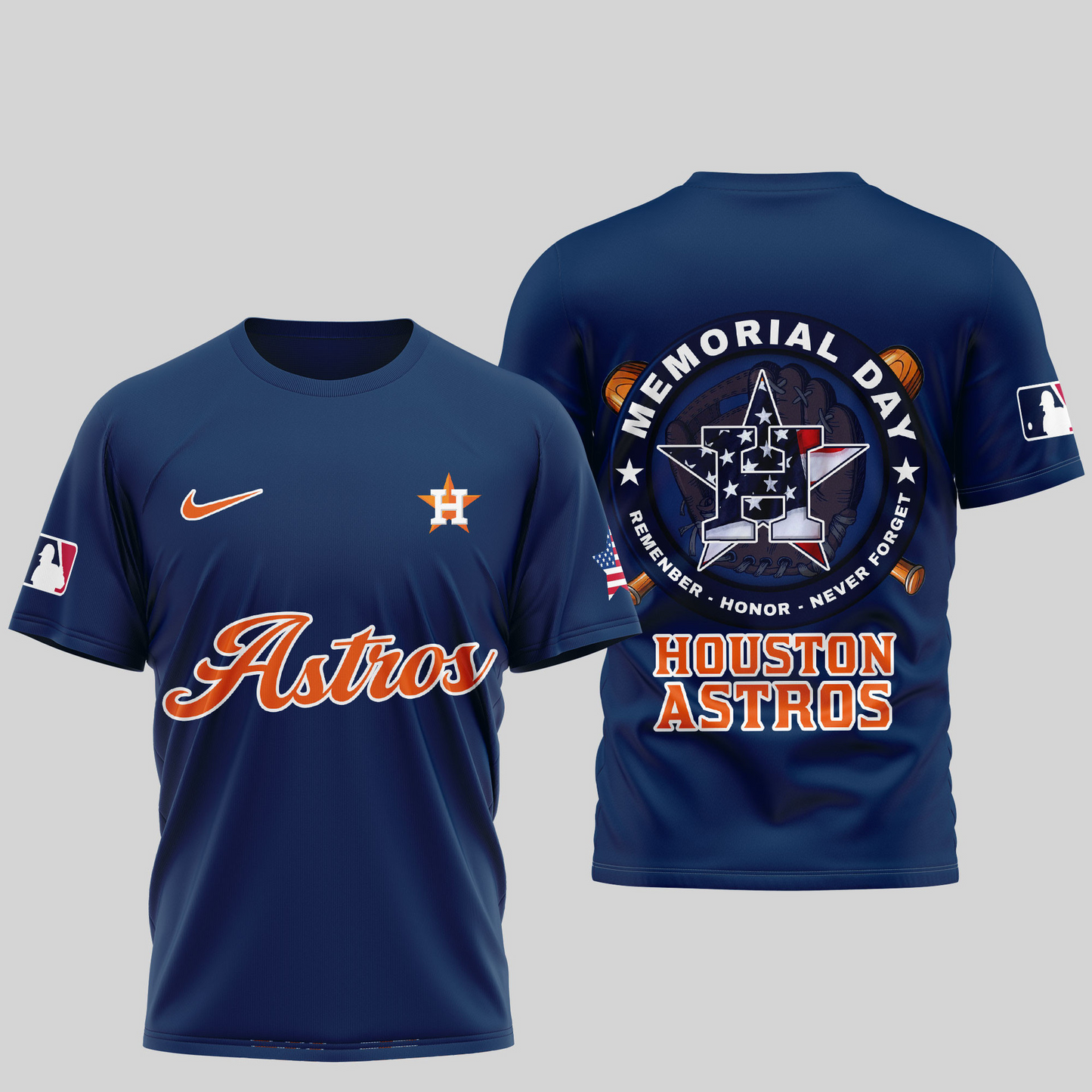LIMITED EDITION - NEW CUSTOMIZED MLB10 HAS HOUSTON ASTROS T-SHIRT, HOODIE, ZIP HOODIE