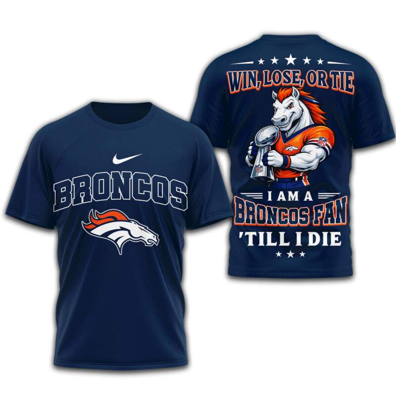 LIMITED EDITION - NEW CUSTOMIZED NFL13 DVB DENVER BRONCOS UNISEX T-SHIRT, POLO, HOODIE & JACKETS