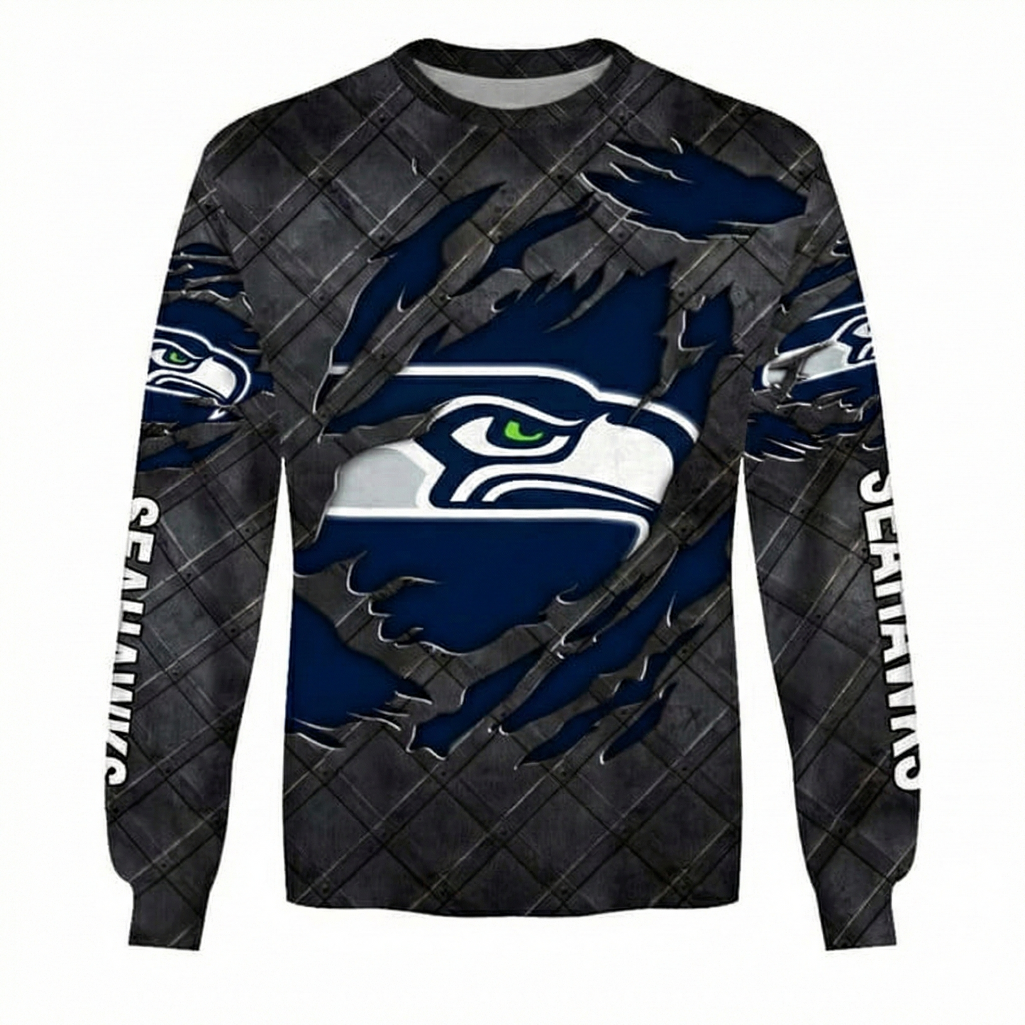 LIMITED EDITION - NEW CUSTOMIZED NFL06 SSH SEATTLE SEAHAWKS UNISEX T-SHIRT, POLO, HOODIE & JACKETS