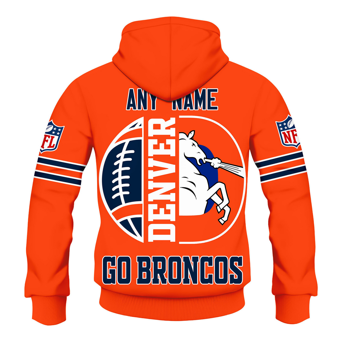 LIMITED EDITION - NEW CUSTOMIZED NFL13 DVB DENVER BRONCOS T-SHIRT, HOODIE, ZIP HOODIE