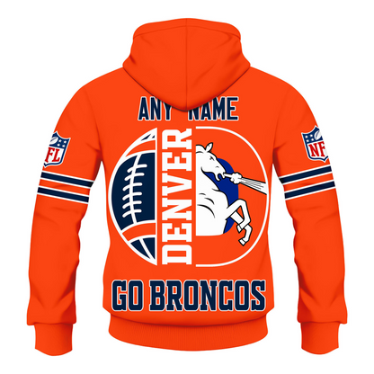 LIMITED EDITION - NEW CUSTOMIZED NFL13 DVB DENVER BRONCOS T-SHIRT, HOODIE, ZIP HOODIE
