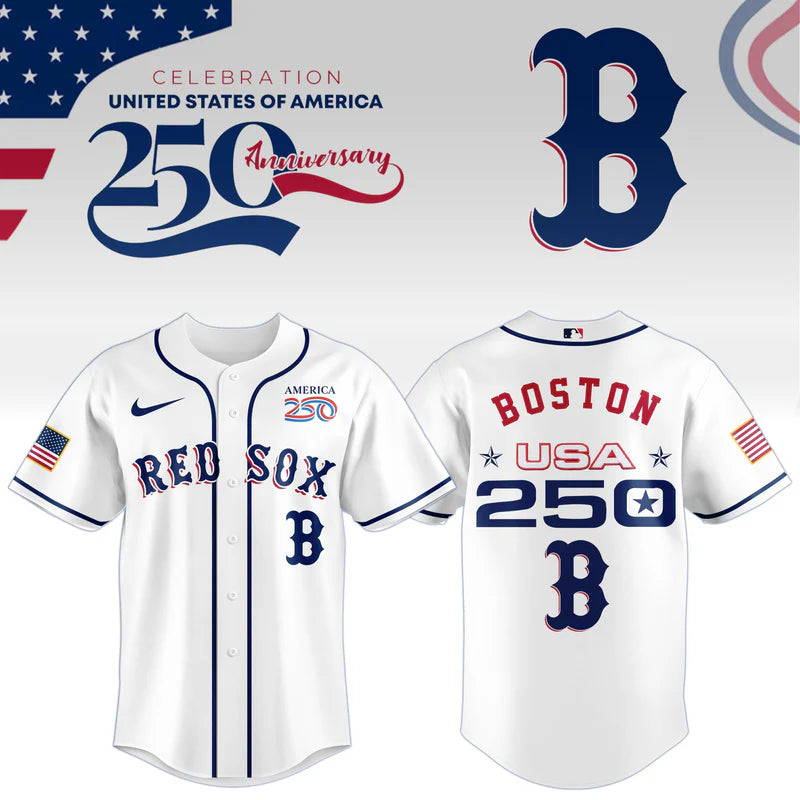LIMITED EDITION - NEW CUSTOMIZED MLB03 BRS BOSTON RED SOX BASEBALL JERSEY