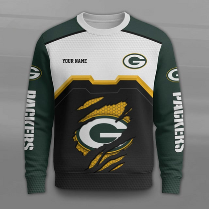 LIMITED EDITION - NEW CUSTOMIZED NFL08 GBP GREEN BAY PACKERS UNISEX T-SHIRT, POLO, HOODIE & JACKETS