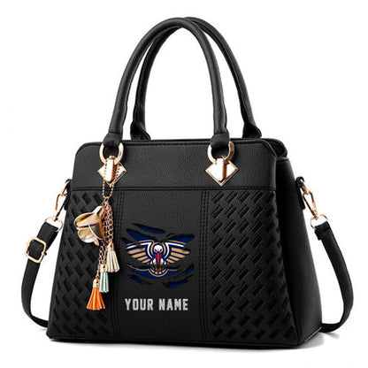 NBA Personalized Premium Handbag in Multiple Colors