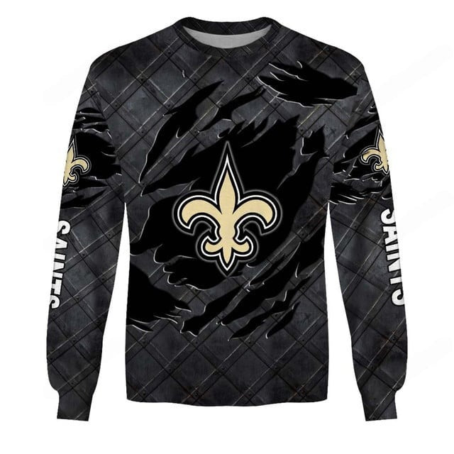LIMITED EDITION - NEW CUSTOMIZED NFL24 NOS NEW ORLEANS SAINTS UNISEX T-SHIRT, POLO, HOODIE & JACKETS