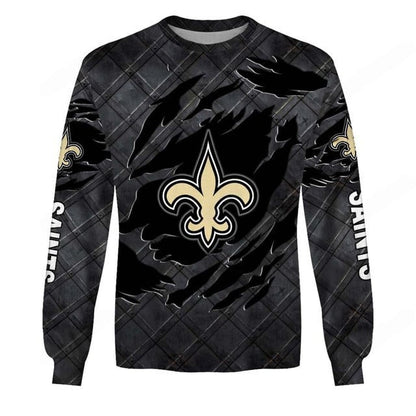 LIMITED EDITION - NEW CUSTOMIZED NFL24 NOS NEW ORLEANS SAINTS UNISEX T-SHIRT, POLO, HOODIE & JACKETS