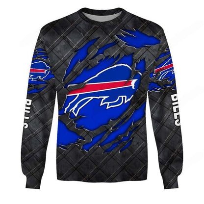 LIMITED EDITION - NEW CUSTOMIZED NFL03 BFB BUFFALO BILLS UNISEX T-SHIRT, POLO, HOODIE & JACKETS