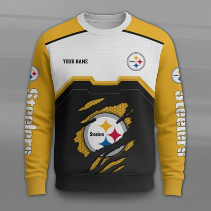 LIMITED EDITION - NEW CUSTOMIZED NFL14 PSB PITTSBURGH STEELERS UNISEX T-SHIRT, POLO, HOODIE & JACKETS