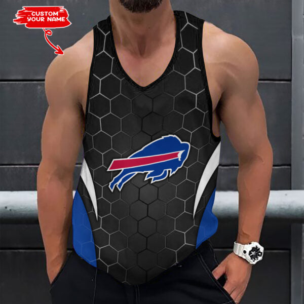 [SPECIAL OFFER] NEW CUSTOMIZED NFL03 BFB BUFFALO BILLS UNISEX TANK TOP
