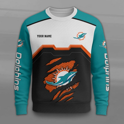 LIMITED EDITION - NEW CUSTOMIZED NFL19 MDP MIAMI DOLPHINS UNISEX T-SHIRT, POLO, HOODIE & JACKETS