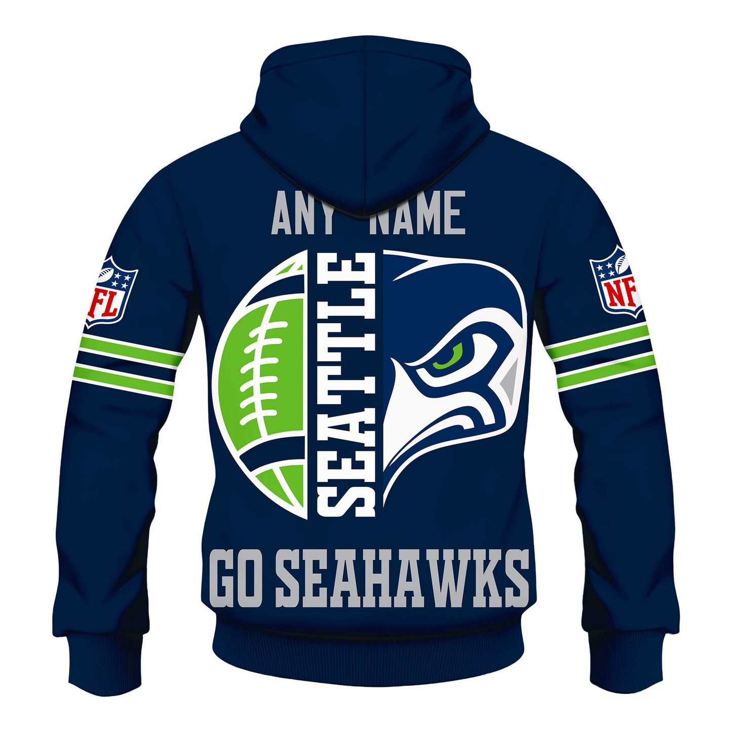 LIMITED EDITION - NEW CUSTOMIZED NFL06 SSH SEATTLE SEAHAWKS T-SHIRT, HOODIE, ZIP HOODIE