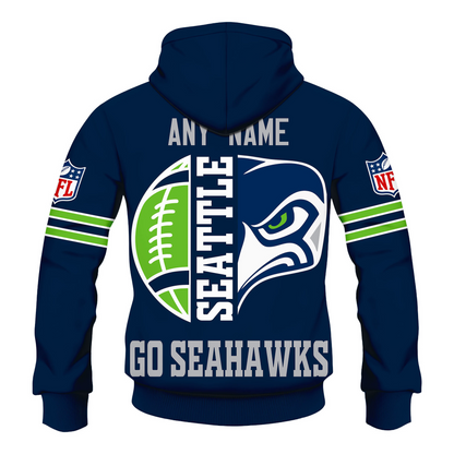 LIMITED EDITION - NEW CUSTOMIZED NFL06 SSH SEATTLE SEAHAWKS T-SHIRT, HOODIE, ZIP HOODIE