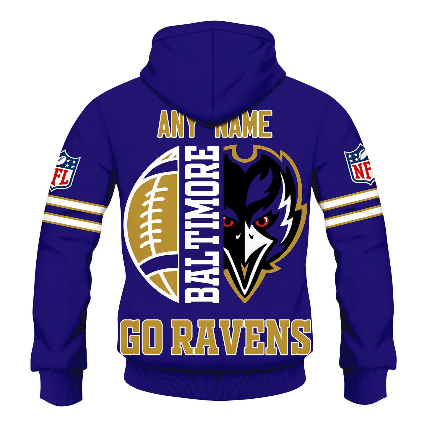 LIMITED EDITION - NEW CUSTOMIZED NFL28 BTR BALTIMORE RAVENS T-SHIRT, HOODIE, ZIP HOODIE