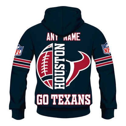 LIMITED EDITION - NEW CUSTOMIZED NFL15 HTT HOUSTON TEXANS T-SHIRT, HOODIE, ZIP HOODIE