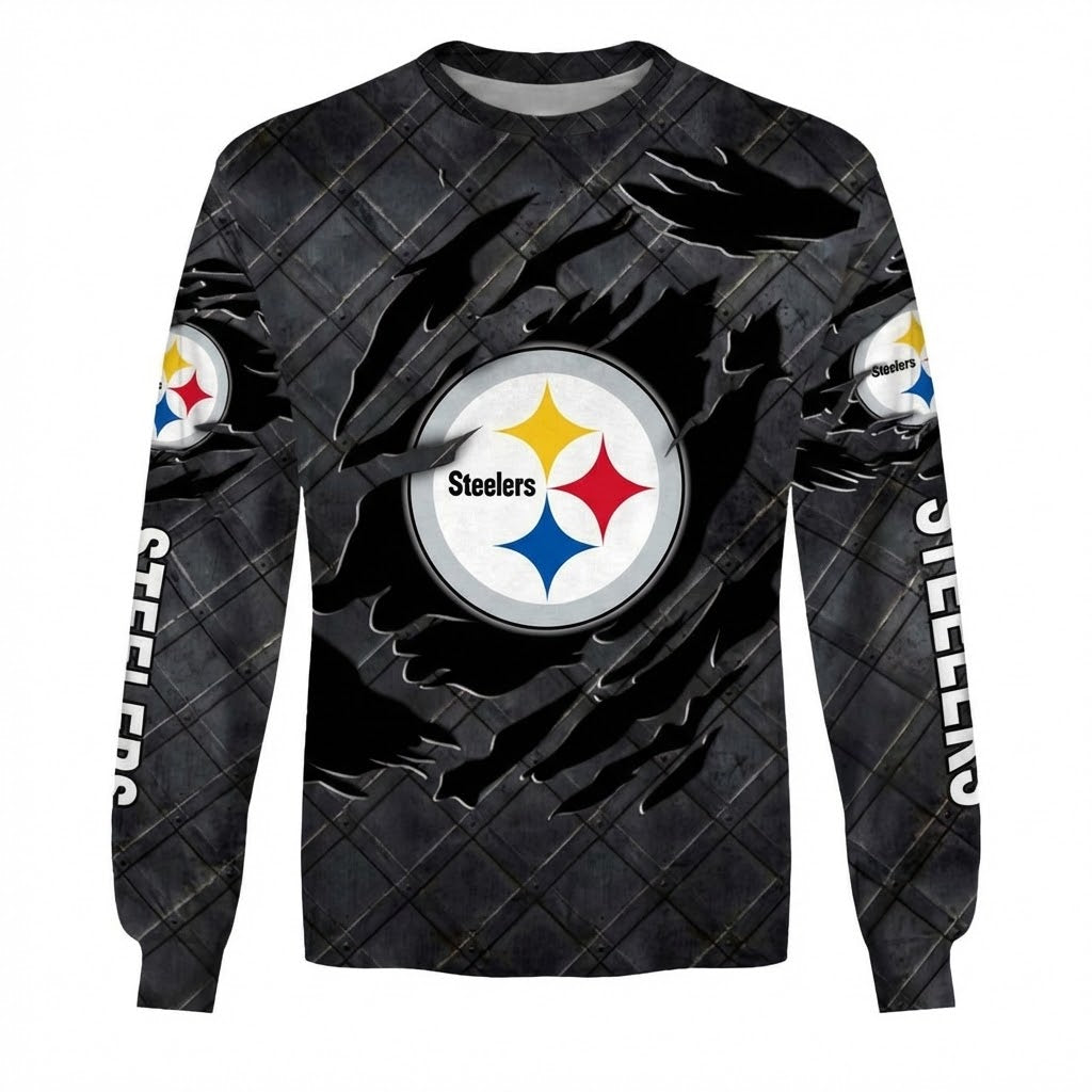 LIMITED EDITION - NEW CUSTOMIZED NFL14 PSB PITTSBURGH STEELERS UNISEX T-SHIRT, POLO, HOODIE & JACKETS