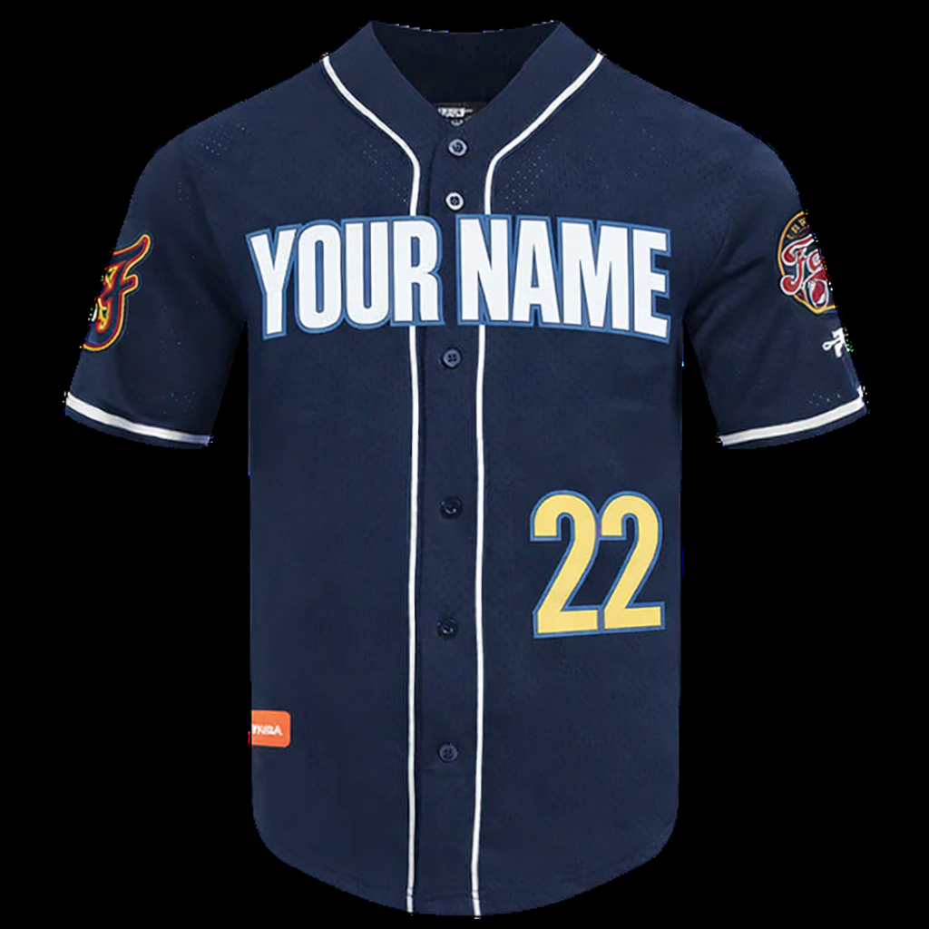 LIMITED EDITION - NEW CUSTOMIZED WNBA06 IDF IN FEVER BASEBALL JERSEY 02