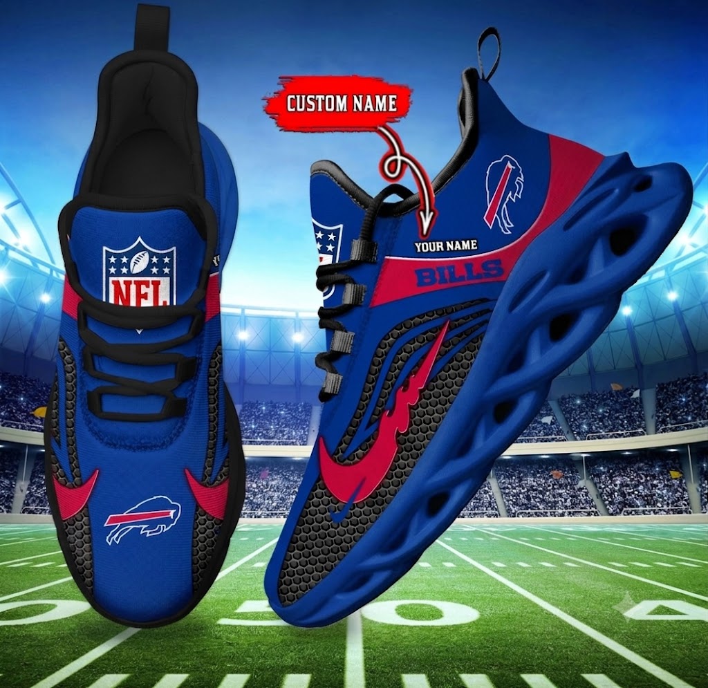 [SPECIAL OFFER] NEW CUSTOMIZED NFL03 BFB BUFFALO BILLS UNISEX CLUNKY SNEAKERS