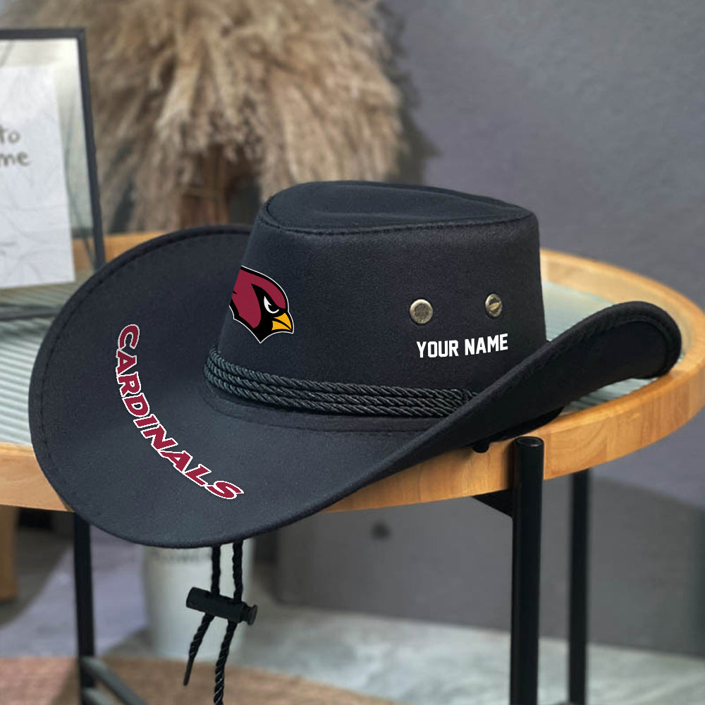 LIMITED EDITION - NEW CUSTOMIZED NFL20 ARC ARIZONA CARDINALS COWBOY HAT