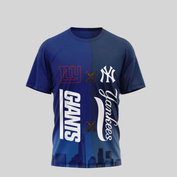 LIMITED EDITION - NEW CUSTOMIZED NFL32 NYG NEW YORK GIANTS x MLB17 NYM NEW YORK METS UNISEX T-SHIRT, POLO, HOODIE & JACKETS