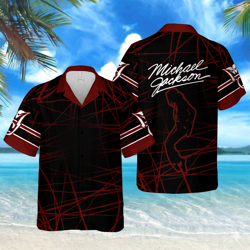 [FAN EXCLUSIVE] NEW CUSTOMIZED MICHAEL JACKSON UNISEX HAWAIIAN SHIRT