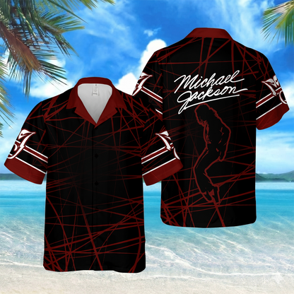 [FAN EXCLUSIVE] NEW CUSTOMIZED MICHAEL JACKSON UNISEX HAWAIIAN SHIRT