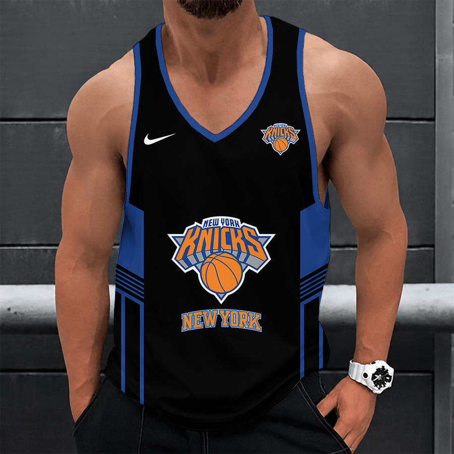 [HOT DEAL] NEW CUSTOMIZED NBA04 NYK NEW YORK KNICKS UNISEX TANK TOP