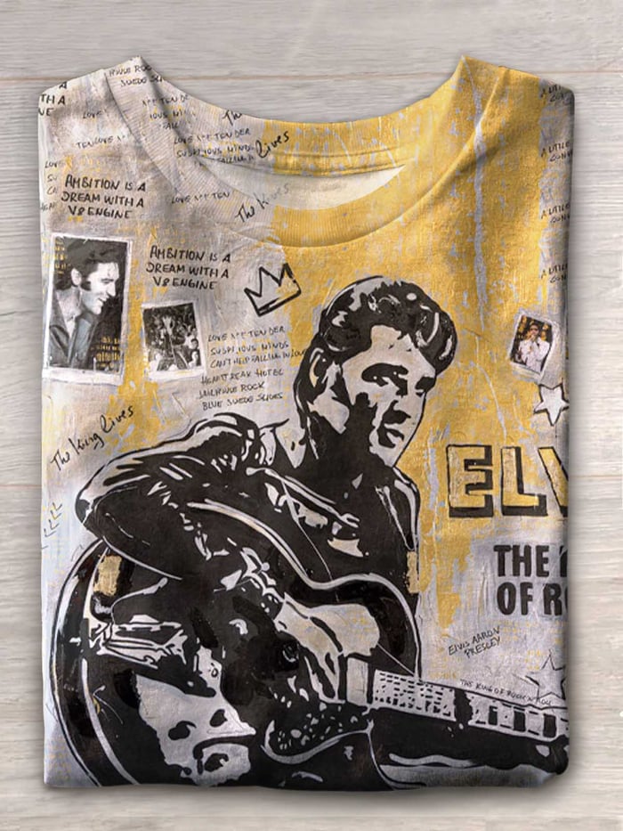 LIMITED EDITION - NEW PREMIUM ELVIS UNISEX T-SHIRT - ELVIS030925DH13