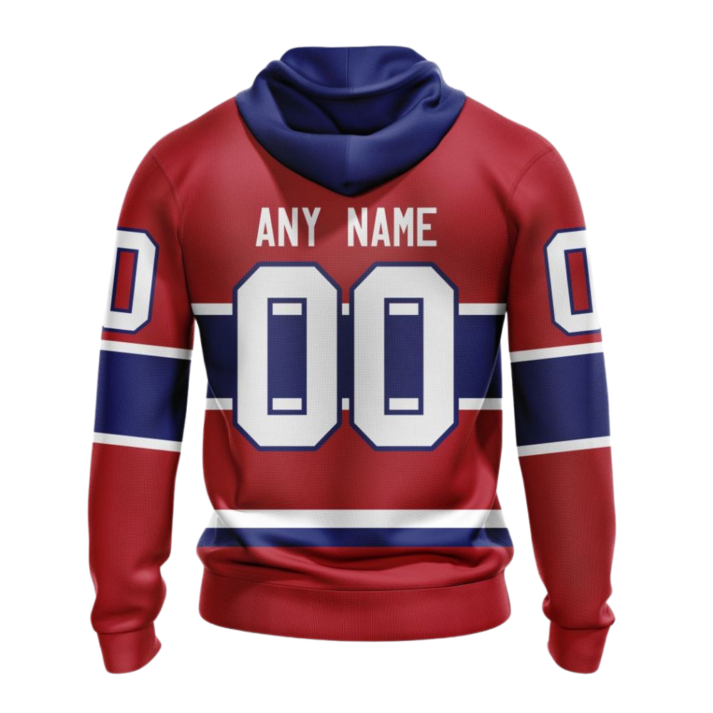 LIMITED EDITION - NEW CUSTOMIZED NHL11 MCD MONTREAL CANADIENS COMBO HOODIE & LONGPANTS